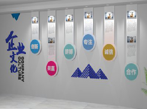 道县企业文化墙需要传递什么办公文化？